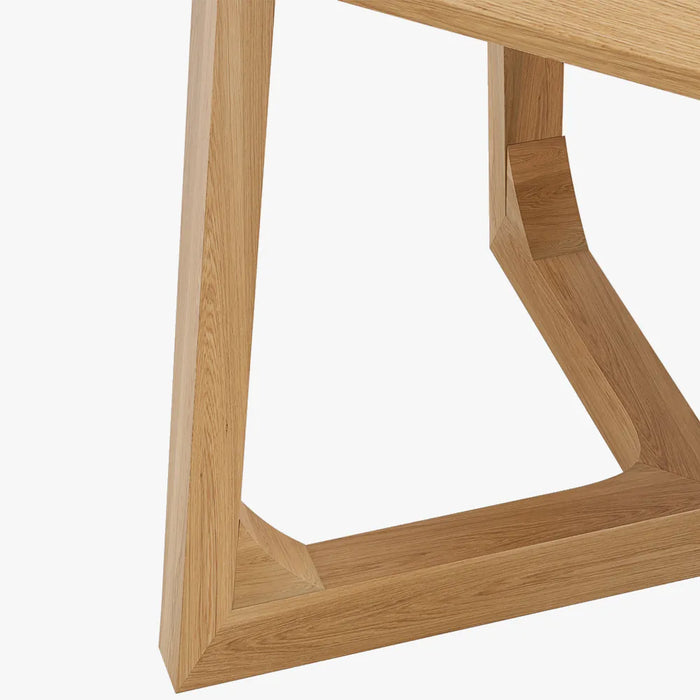 Modern Minimalist Coffee Table with H-Shaped Legs - Suitable for Living Room