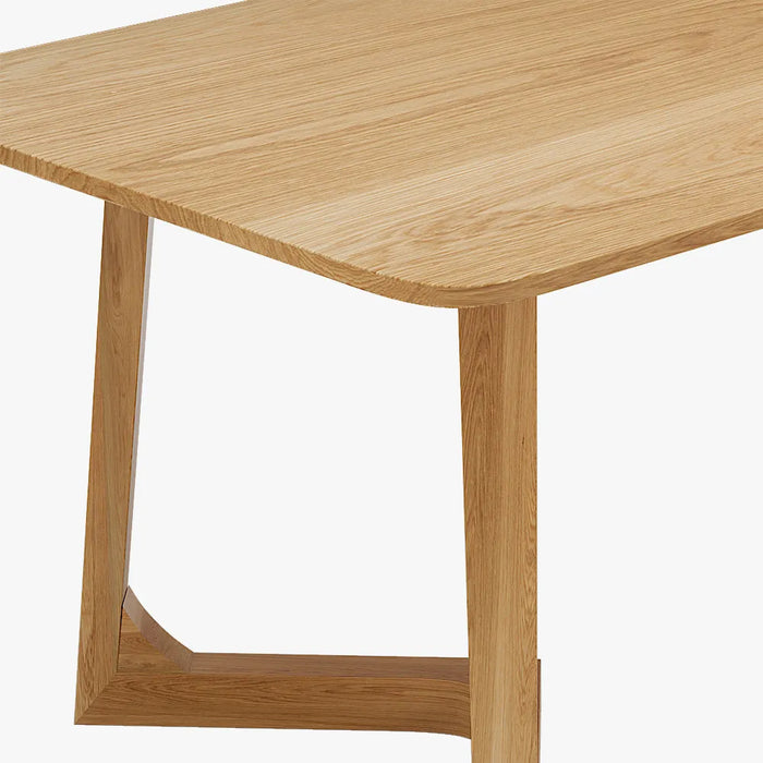 Modern Minimalist Coffee Table with H-Shaped Legs - Suitable for Living Room