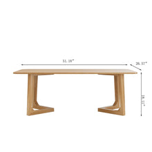 Load image into Gallery viewer, Modern Minimalist Coffee Table with H-Shaped Legs - Suitable for Living Room
