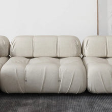 Load image into Gallery viewer, Modern Velvet Sectional Sofa with Convertible Chaise - Suitable for Living Room and Showroom
