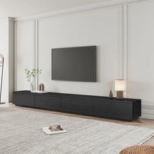 Load image into Gallery viewer, Modern Minimalist TV Stand Entertainment Center with 4 Storage Drawers
