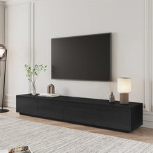 Load image into Gallery viewer, Modern Minimalist TV Stand Entertainment Center with 4 Storage Drawers

