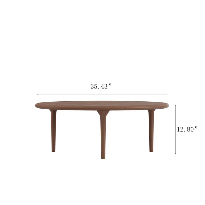 Modern Minimalist Round Coffee Table - Suitable for Living Room and Cafe