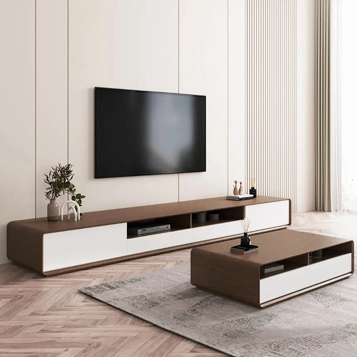Modern Minimalist TV Stand Floor Cabinet Entertainment Center - Suitable for Living Room