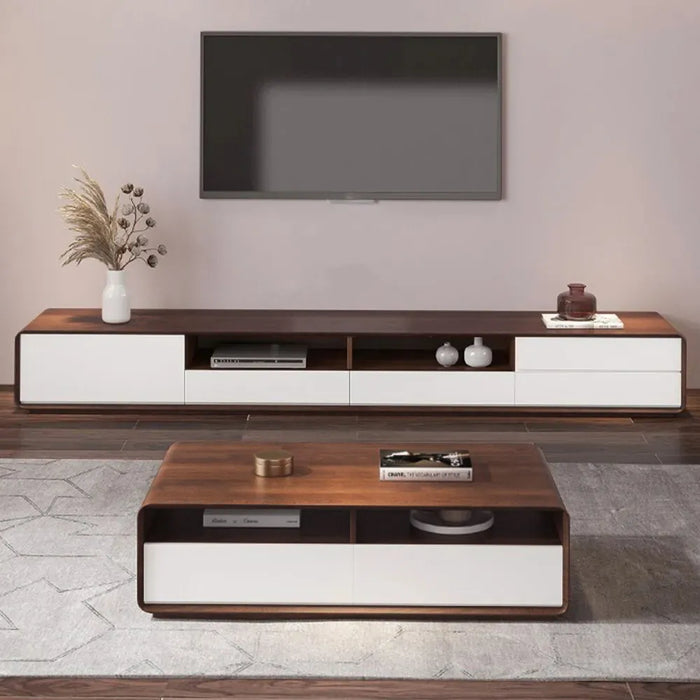 Modern Minimalist TV Stand Floor Cabinet Entertainment Center - Suitable for Living Room