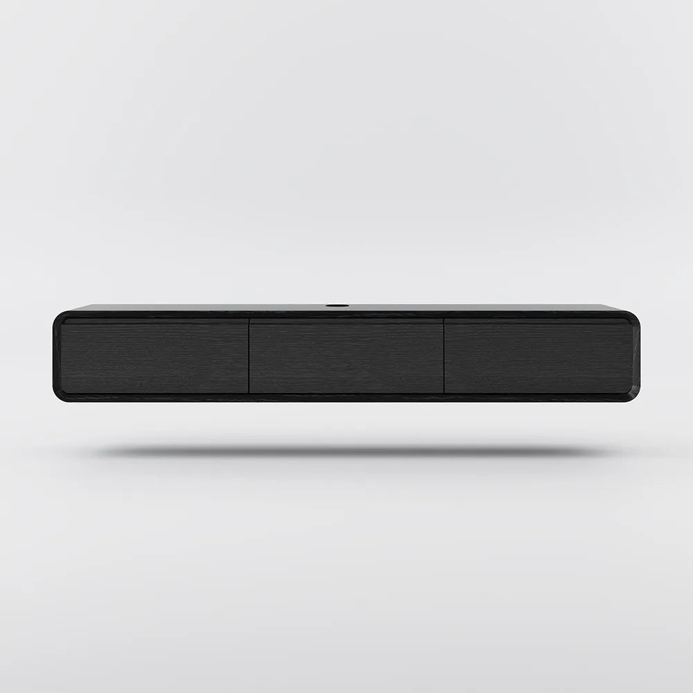 Modern Minimalist Living Room TV Stand - Wall-Mounted and Floor-Standing Options