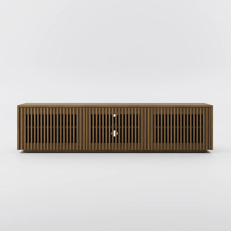 Modern Minimalist Solid Wood TV Stand - Floor Cabinet Entertainment Center Suitable for Living Room