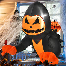 Load image into Gallery viewer, Halloween Inflatable Hanging Pumpkin Head Ghost - Suitable for Haunted Houses, Parties, and Halloween Decorations
