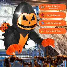 Load image into Gallery viewer, Halloween Inflatable Hanging Pumpkin Head Ghost - Suitable for Haunted Houses, Parties, and Halloween Decorations
