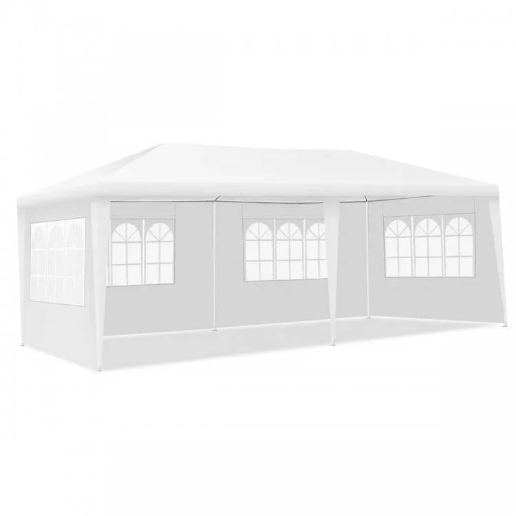 10X20 Feet Outdoor Party Tent with Removable Walls and Carry Bag