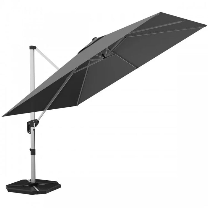 10 Ft Outdoor Patio Umbrella Canopy, 360° Rotation, Weather-Resistant