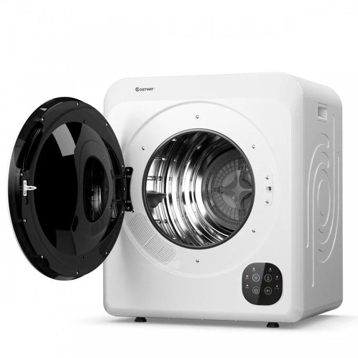 1700W Electric 3.22 CU Tumble Laundry Dryer with Steel Tub