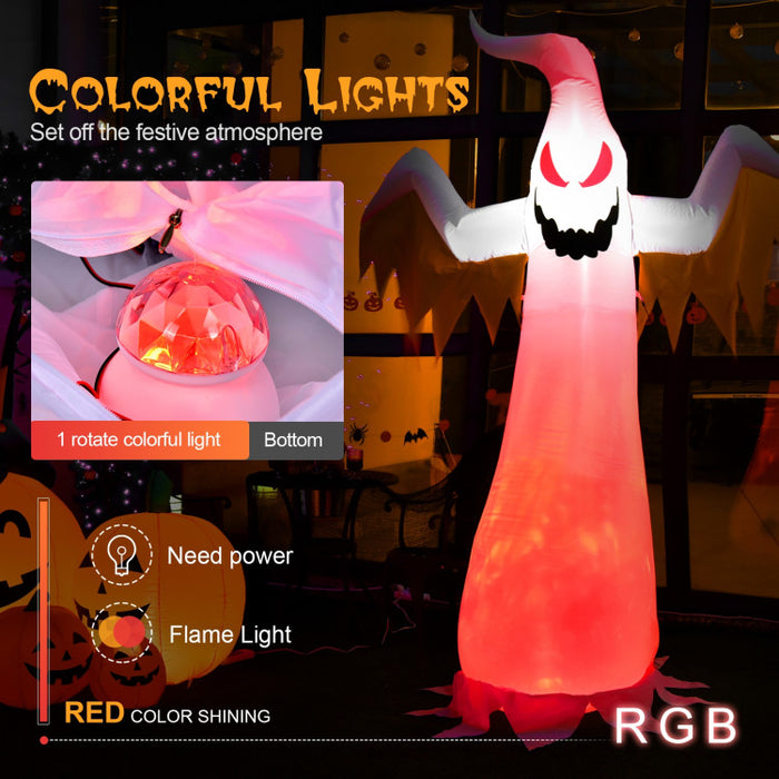 Halloween Inflatable Ghost Decoration - Suitable for Candy Parties, Prank Nights, and Haunted Houses