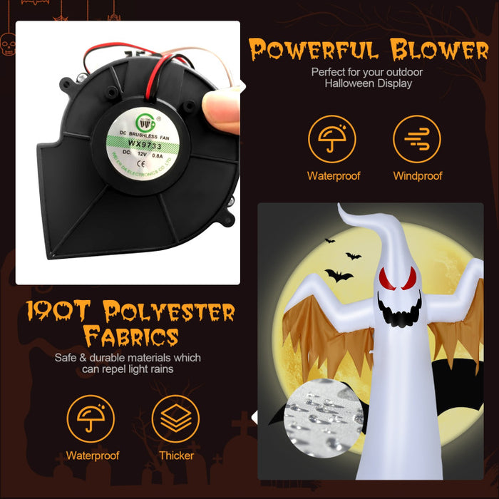Halloween Inflatable Ghost Decoration - Suitable for Candy Parties, Prank Nights, and Haunted Houses