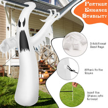 Load image into Gallery viewer, Halloween Inflatable Ghost with Built-in LED Lights and Blower - Suitable for Halloween Decorations
