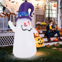Load image into Gallery viewer, 6-Foot Halloween Inflatable Ghost with Mirror Lights - Suitable for Halloween Events and Decorations
