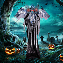 Load image into Gallery viewer, Halloween Electronic Animated Dragon with Wings and Glowing Eyes - Suitable for Halloween Decorations
