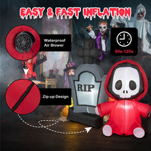 Load image into Gallery viewer, Halloween Inflatable Ghost Tombstone - Suitable for Halloween Party Decorations
