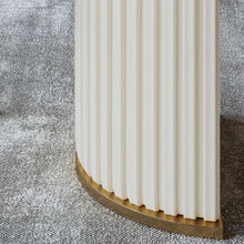 Load image into Gallery viewer, Modern Minimalist High-Quality Oval White Dining Table - Suitable for Restaurant
