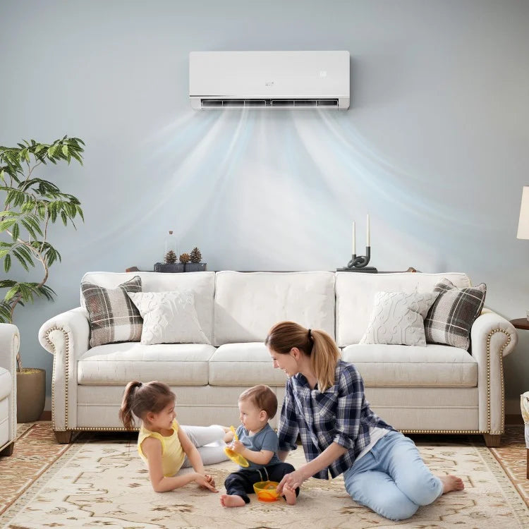 SEERXtreme Series ENERGY STAR Certified 12000 BTU 24 SEER2 208-230V Mini Split Heat Pump Heating at -25℃