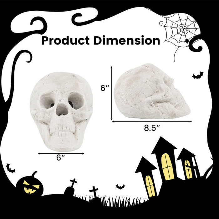 Halloween Fire Pit Skeleton - Reusable for Campfire Parties and Haunted House Decorations