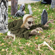 Load image into Gallery viewer, Halloween Bursting Out Zombie with Built-in Sound Activation - Suitable for Halloween Party Decorations and Haunted Houses
