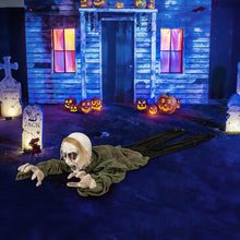 Load image into Gallery viewer, Halloween Bursting Out Zombie with Built-in Sound Activation - Suitable for Halloween Party Decorations and Haunted Houses

