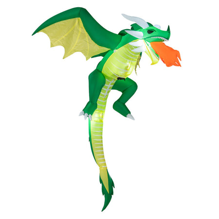 Halloween Inflatable Hanging Dragon with Ropes - Suitable for Halloween Decorations