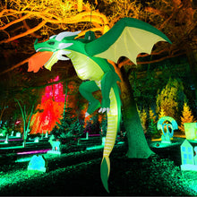 Load image into Gallery viewer, Halloween Inflatable Hanging Dragon with Ropes - Suitable for Halloween Decorations
