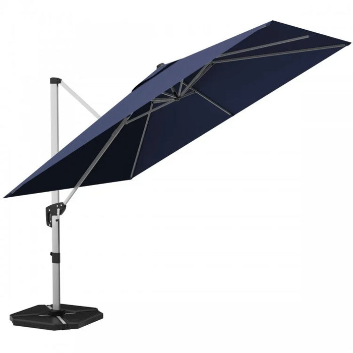 10 Ft Outdoor Patio Umbrella Canopy, 360° Rotation, Weather-Resistant