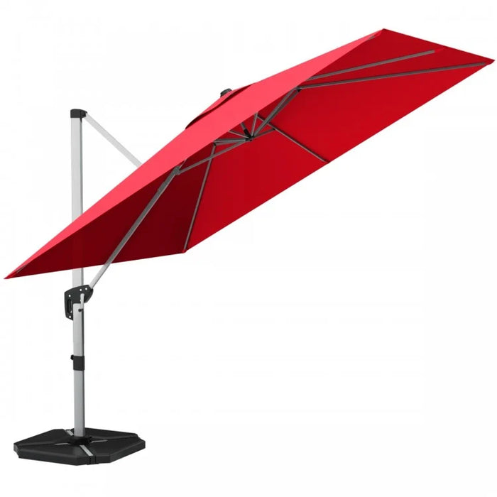 10 Ft Outdoor Patio Umbrella Canopy, 360° Rotation, Weather-Resistant