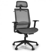 Charger l&#39;image dans la galerie, Mesh Office Chair with Clothing Rack, Height Adjustable
