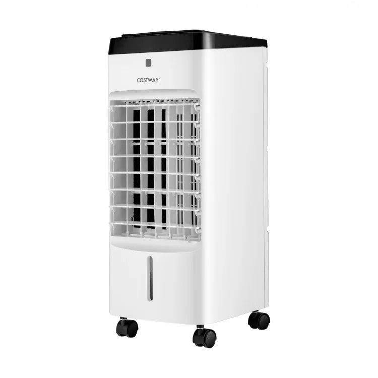 3-in-1 Evaporative Air Cooler with Fan 3.5L Water Tank and 2-12 Hour Timer