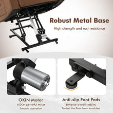 Load image into Gallery viewer, Electric Lift Recliner Massage Chair with USB and Cup Holders for Home Use
