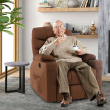 Load image into Gallery viewer, Electric Lift Recliner Massage Chair with USB and Cup Holders for Home Use
