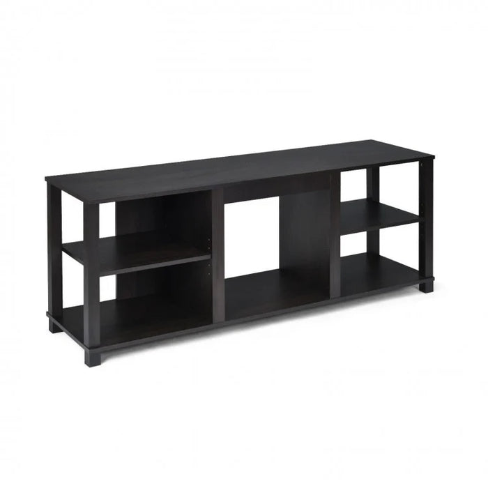Living Room 2-Tier Adjustable Shelf Cabinet TV Stand