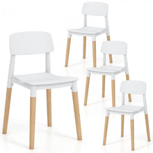 Charger l&#39;image dans la galerie, Modern Minimalist High-End Dining Chairs Set of 4 with Backrest for Restaurant
