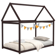 Load image into Gallery viewer, Roof Structure Frame Twin Size Kids Bed Frame
