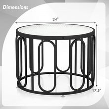 Load image into Gallery viewer, Costway Modern Round Dining Table and Coffee Table - Suitable for Living Room and Cafe
