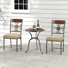 Load image into Gallery viewer, 2-Piece Set of Retro Armless Dining Chairs for Restaurants and Kitchens
