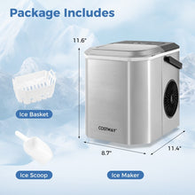 Load image into Gallery viewer, Portable Self-Cleaning Countertop Ice Maker
