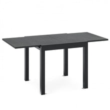 Charger l&#39;image dans la galerie, Outdoor Gray Extendable Dining Table - Seats Up to 6 People, Suitable for Patio and Backyard
