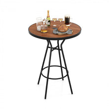 Load image into Gallery viewer, Costway Round Dining Table Mid Century Modern Style - Suitable for Patio, Bar, Backyard, and Garden
