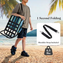 Charger l&#39;image dans la galerie, Outdoor Folding Camping Chairs - 2-Piece Beach Chair Set with Cushions, Portable Design - Suitable for Camping, Beach, and Fishing
