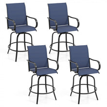 Load image into Gallery viewer, Costway Patio Set with Swivel Chairs - Suitable for Garden and Backyard

