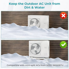Load image into Gallery viewer, Mini Split Ground Stand for 9000-18000 BTU Ductless Air Conditioner
