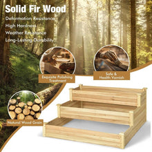 Load image into Gallery viewer, Outdoor Garden Yard 3-Tier Raised Garden Planter
