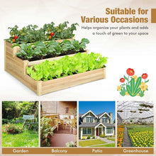Load image into Gallery viewer, Outdoor Garden Yard 3-Tier Raised Garden Planter
