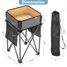 Load image into Gallery viewer, Outdoor Camping Portable Folding Table with Storage Sink
