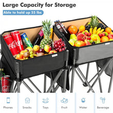 Load image into Gallery viewer, Outdoor Camping Portable Folding Table with Storage Sink
